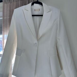 Altar'd State Classic White Blazer